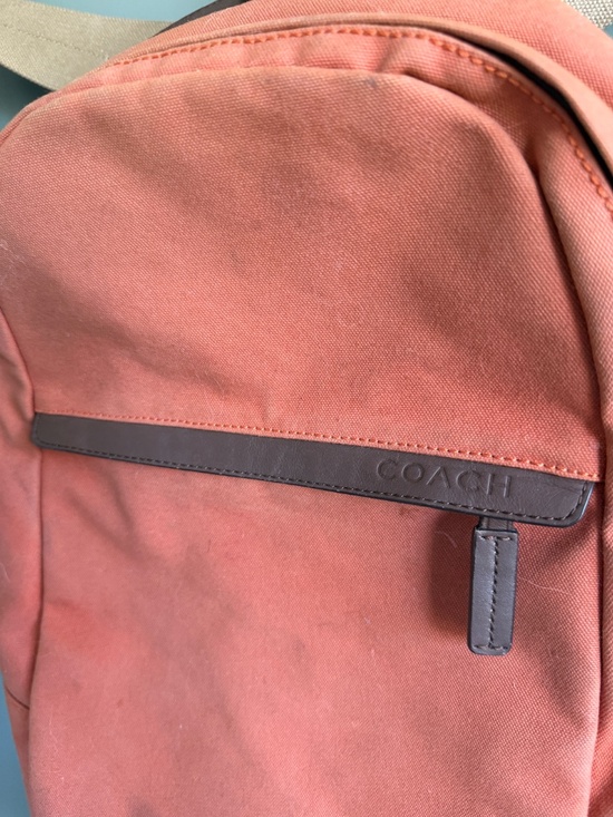 COACH Camden 2 way canvas backpack main image 6